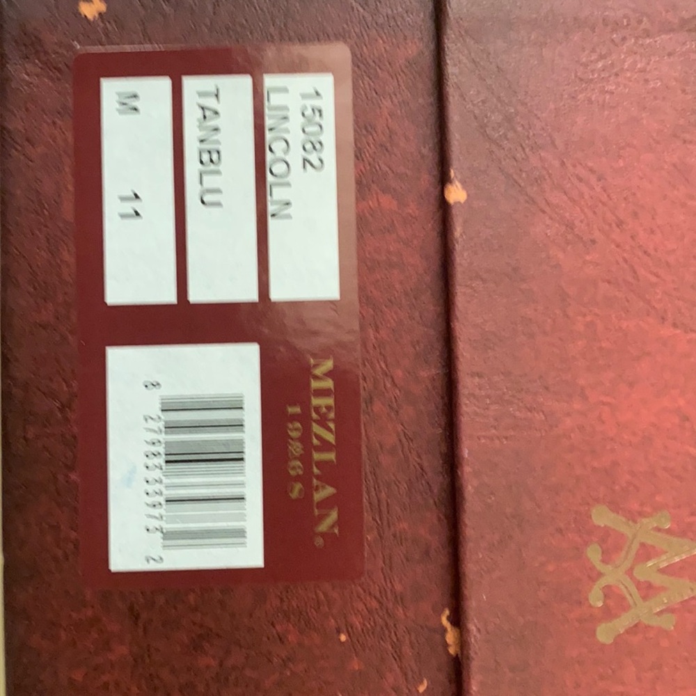 Men Mezlan dress shoe